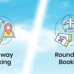 round trip booking vs one-way flight tickets, round trip flight vs one-way travel
