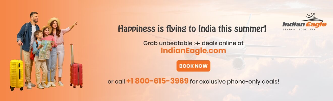 Indian Eagle flight deals, USA to India flight tickets, nonstop US to India flights, Indian Eagle flight deals
