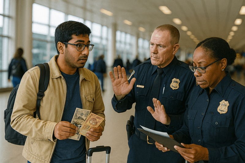 Flying with Cash between USA and India? Know the Rules for Safe Entry