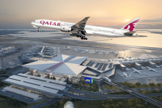 Qatar Airways news, Qatar Airways new lounge USA, Qatar Airways first lounge New York JFK, JFK Terminal One airlines
