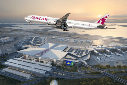 Qatar Airways news, Qatar Airways new lounge USA, Qatar Airways first lounge New York JFK, JFK Terminal One airlines