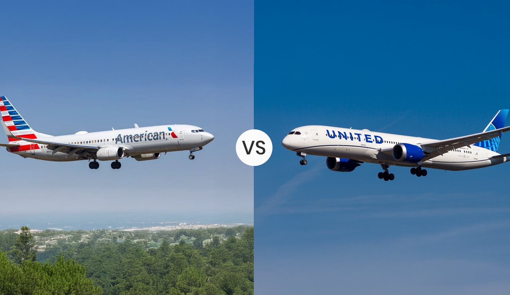 United Airlines vs American Airlines, which airline is best for nonstop US to India flights, airlines operating nonstop flights to New Delhi, United and American Airlines comparison