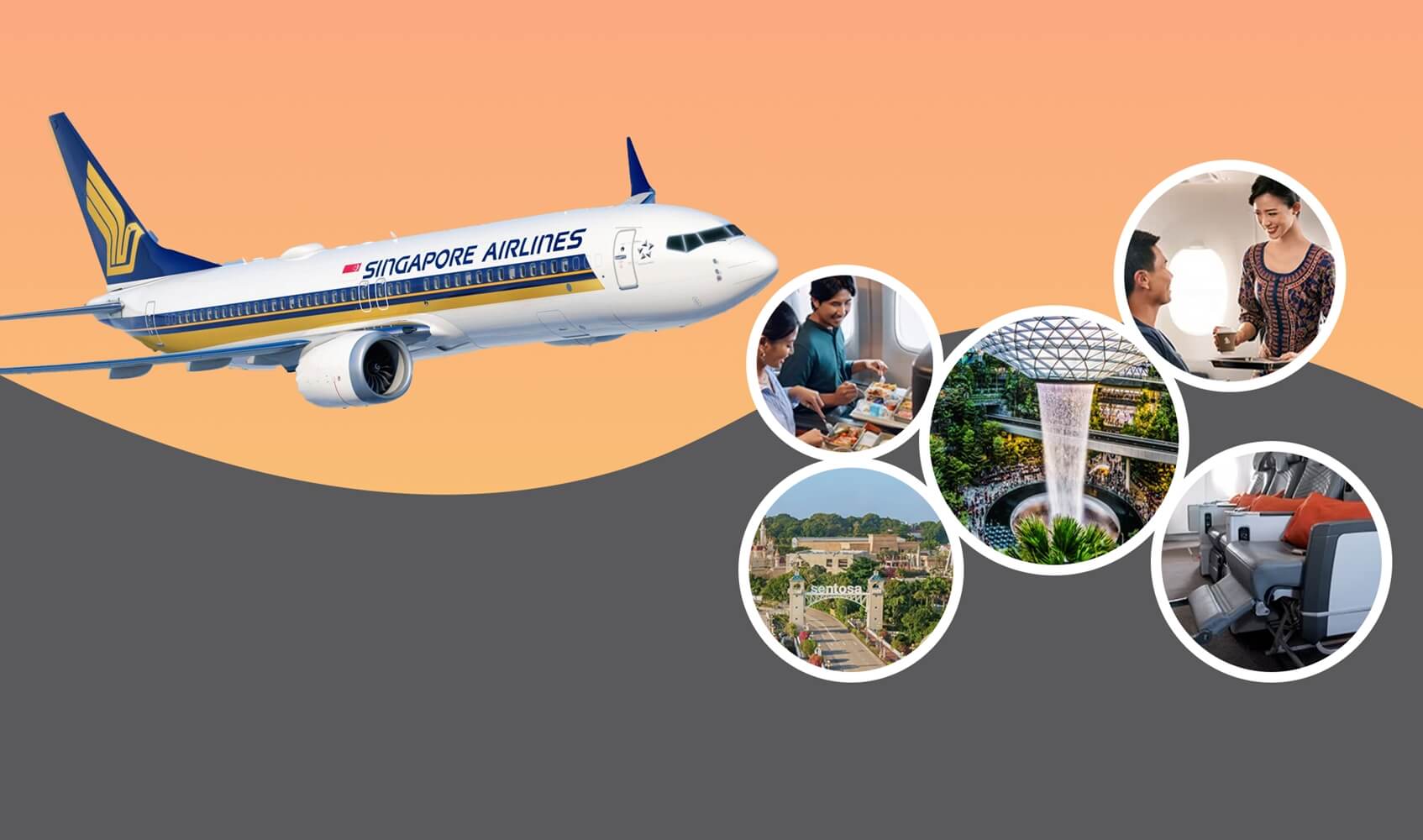 Singapore Airlines services, Changi Airport layover tours, free Singapore Tour, Singapore stopover deals