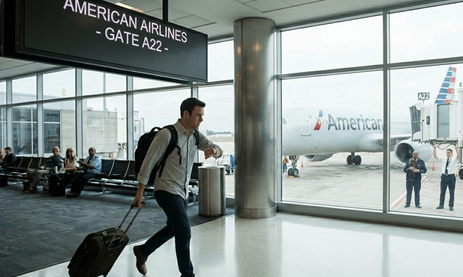 American Airlines news, American Airlines short hold, missed connection flights in USA, why to fly with American Airlines