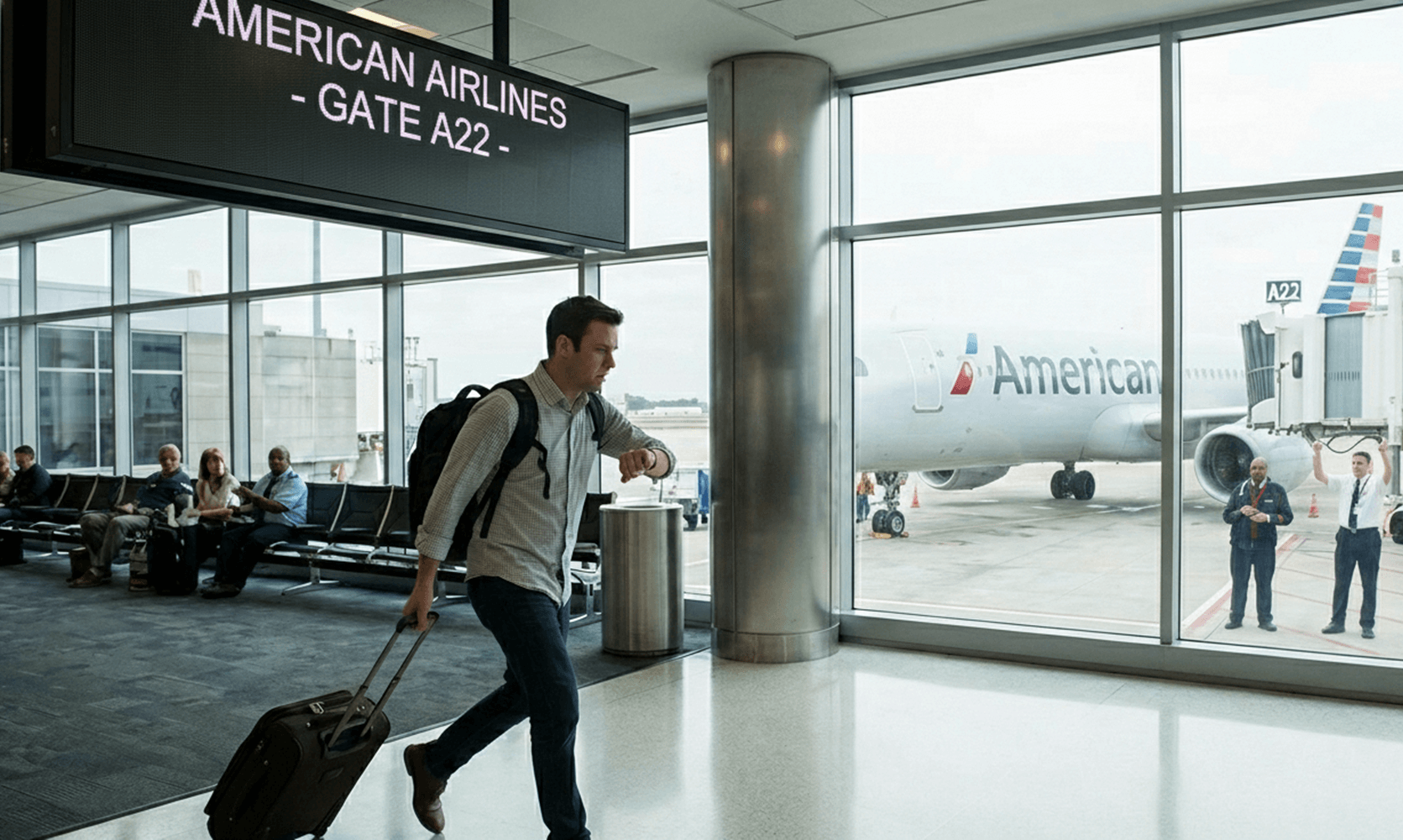 American Airlines news, American Airlines short hold, missed connection flights in USA, why to fly with American Airlines