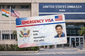 How to apply for emergency visa to USA from India, US emergency visa requirements, emergency US visa appointment guide for Indians
