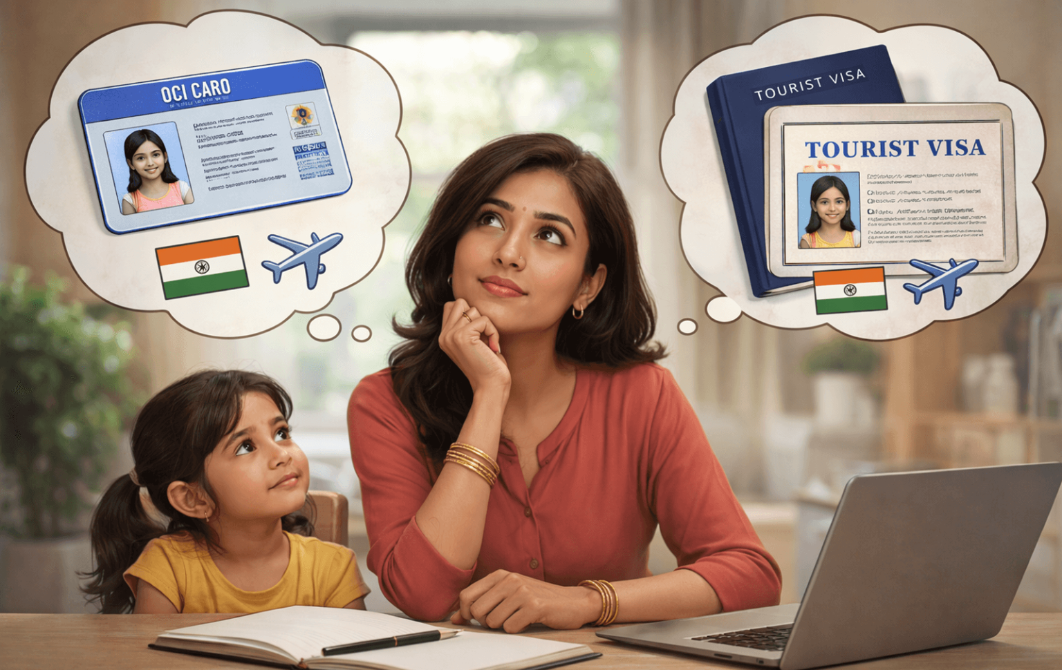 OCI Card vs Indian visa, OCI card benefits, India's duty-free allowance for OCI Cardholders, Indian tourist visa or OCI Card