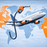 airlines increasing fares, flight ticket prices increasing, jet fuel costs, global aviation news, US to India travel news