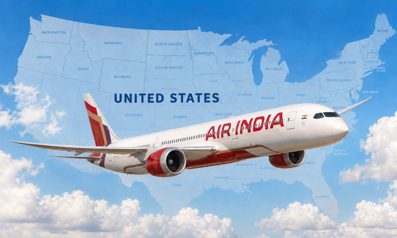 Air India news, Air India flights, Air India US network, India to USA nonstop flights, Air India Chicago news