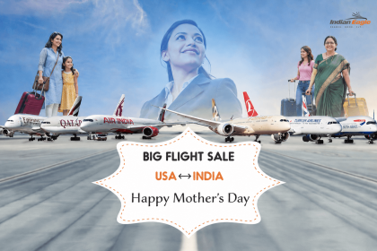 Indian Eagle discount codes, Mother's Day flight sale, Mother's Day 2026, Indian Eagle flight deals, Mother's Day flight offers