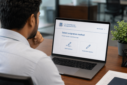 USCIS news 2026, latest USCIS updates, new USCIS signature rule, US immigration news