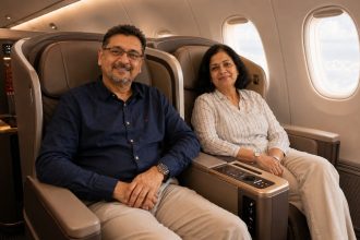 best flights to USA for senior citizens, cheap business flight tickets to India for Indian parents, benefits of booking business class flights for parents
