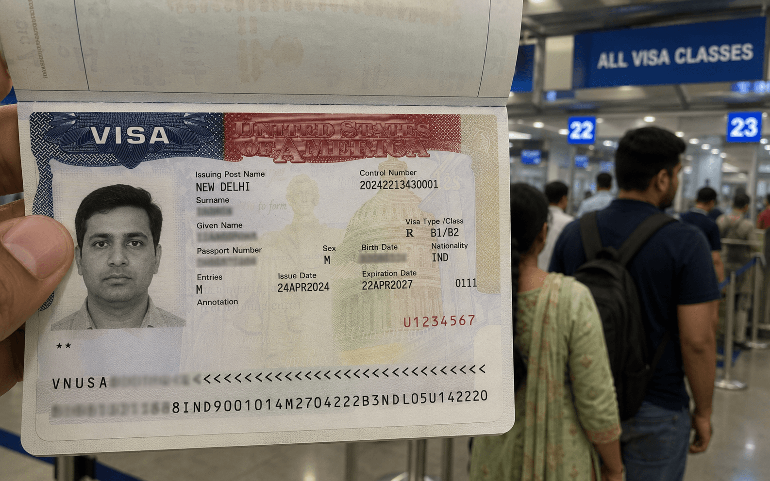 B2 Visa news, US visa news, $750 fee for US visitor visa interviews, B1/B2 visa appointment wait times