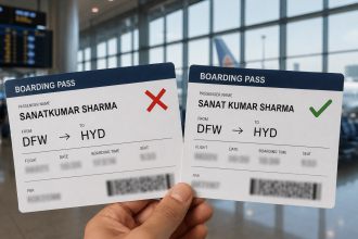 airline policy for name correction, name errors in flight tickets, name misspellings on flight ticket, international travel guides