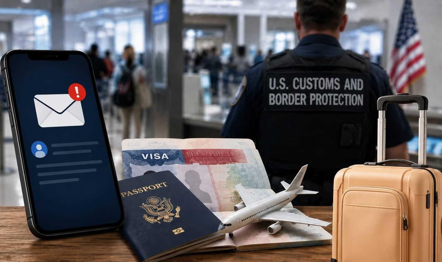 CBP 10-day email, I-94 travel record, US temporary visa holders, US immigration news, US visitor visa