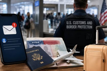 CBP 10-day email, I-94 travel record, US temporary visa holders, US immigration news, US visitor visa