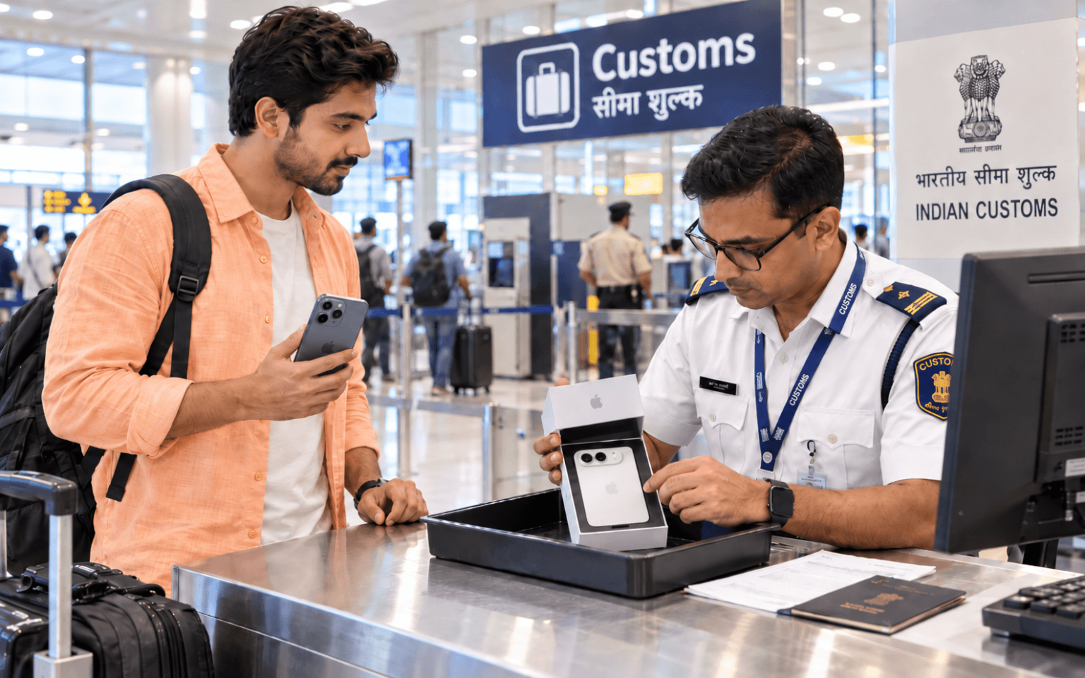 iPhone Duo from USA to India, India's baggage rules and customs duty, India's customs rules for iPhone import to India