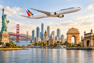 PAL news, Philippine Airlines destinations, US to India flights via Manila, Manila to Mumbai flights, Manila to New Delhi flights, Philippine Airlines flight deals
