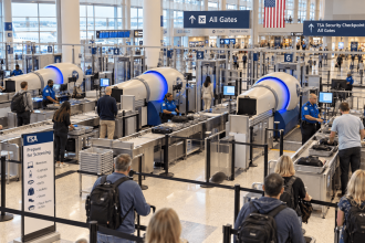 TSA CT scanners, TSA security screening, US airports with CT scanners, new TSA technology, TSA screening process