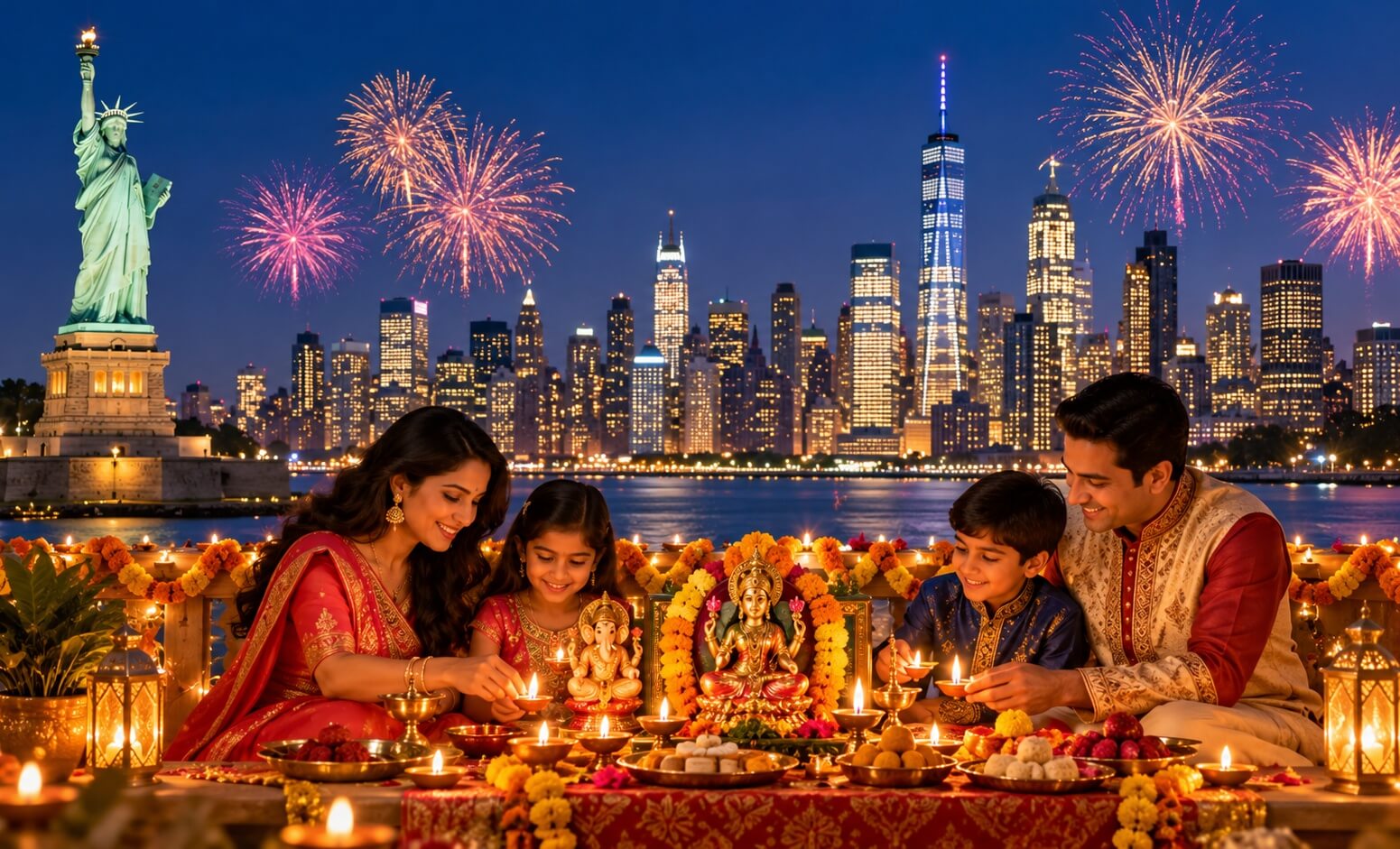 Diwali 2026 USA, Diwali date USA 2026, Diwali puja timing, Lakshmi puja muhurat USA, Diwali school holiday in USA, Deepavali events in US cities