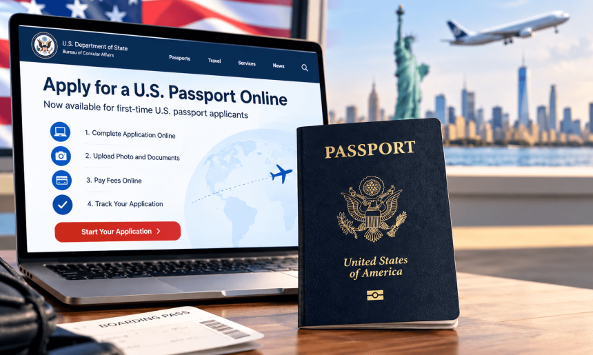 US Passport redesign 2028, Flight of the Eagle passport, US Passport online application, redesigned US passports, American passport news